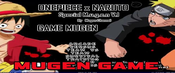 One Piece X Naruto Mugen