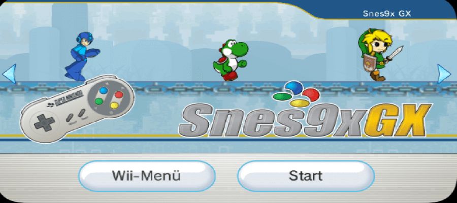 Emulateur SNES sur Nintendo wii