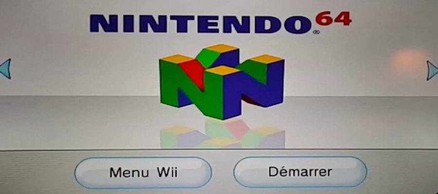 Emulateur Nintendo 64 sur Nintendo wii
