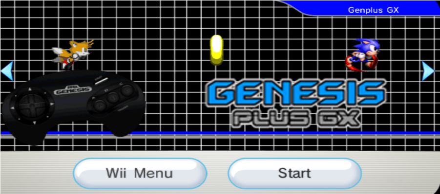 Emulateur Megadrive, Mega-CD , Master System et Game Gear sur Nintendo Wii