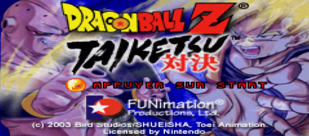 Dragon Ball Z Taiketsu : Tous les personnages disponibles
