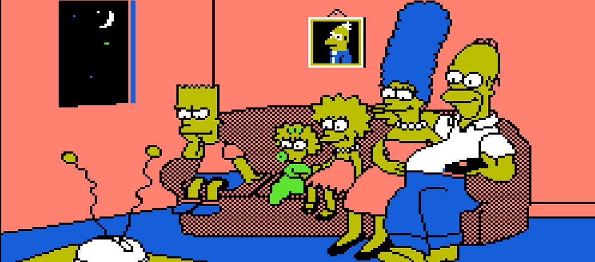 Simpsons NES rom fr