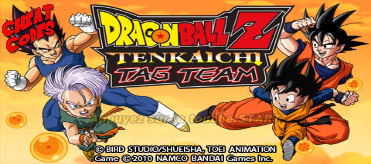 Dragon Ball Z Tenkaichi Tag Team PSP code triche
