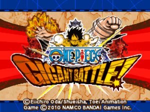 One Piece Gigant Battle DS code triche