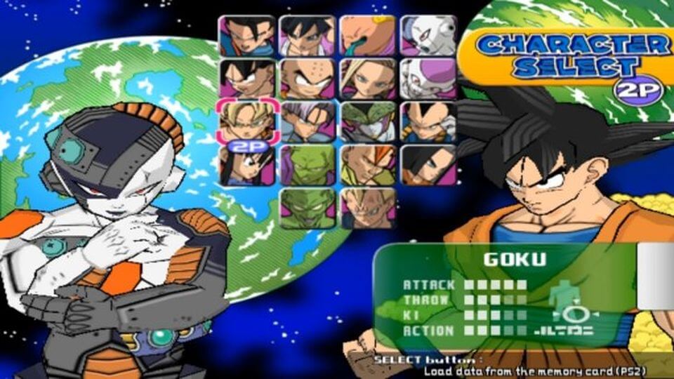 Super DragonBall Z PS2 code triche