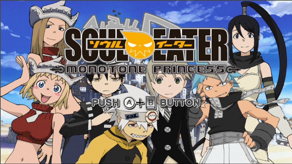 Soul Eater Monotone Princess iso english