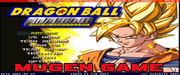 DragonBall Z Attitude Mugen Game