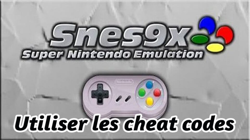 Saisir des cheat codes ou importer un fichier de cheat .cht