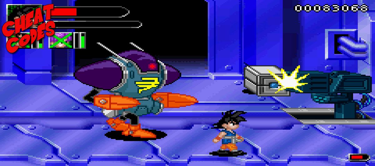 DragonBall GT Transformation GBA code triche