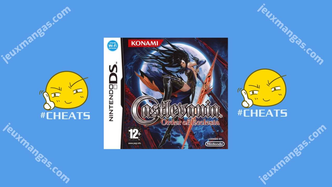 Castlevania : Order of Ecclesia DS code triche