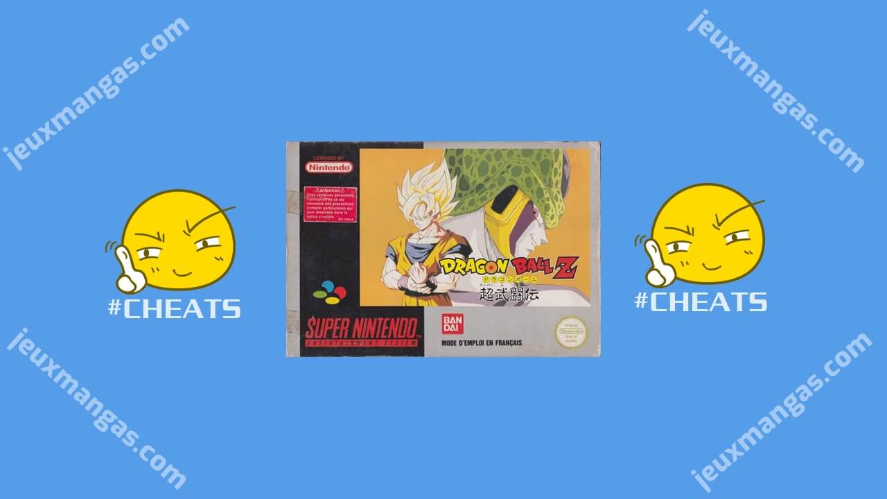 Dragon Ball Z Super Boutoden SNES code triche
