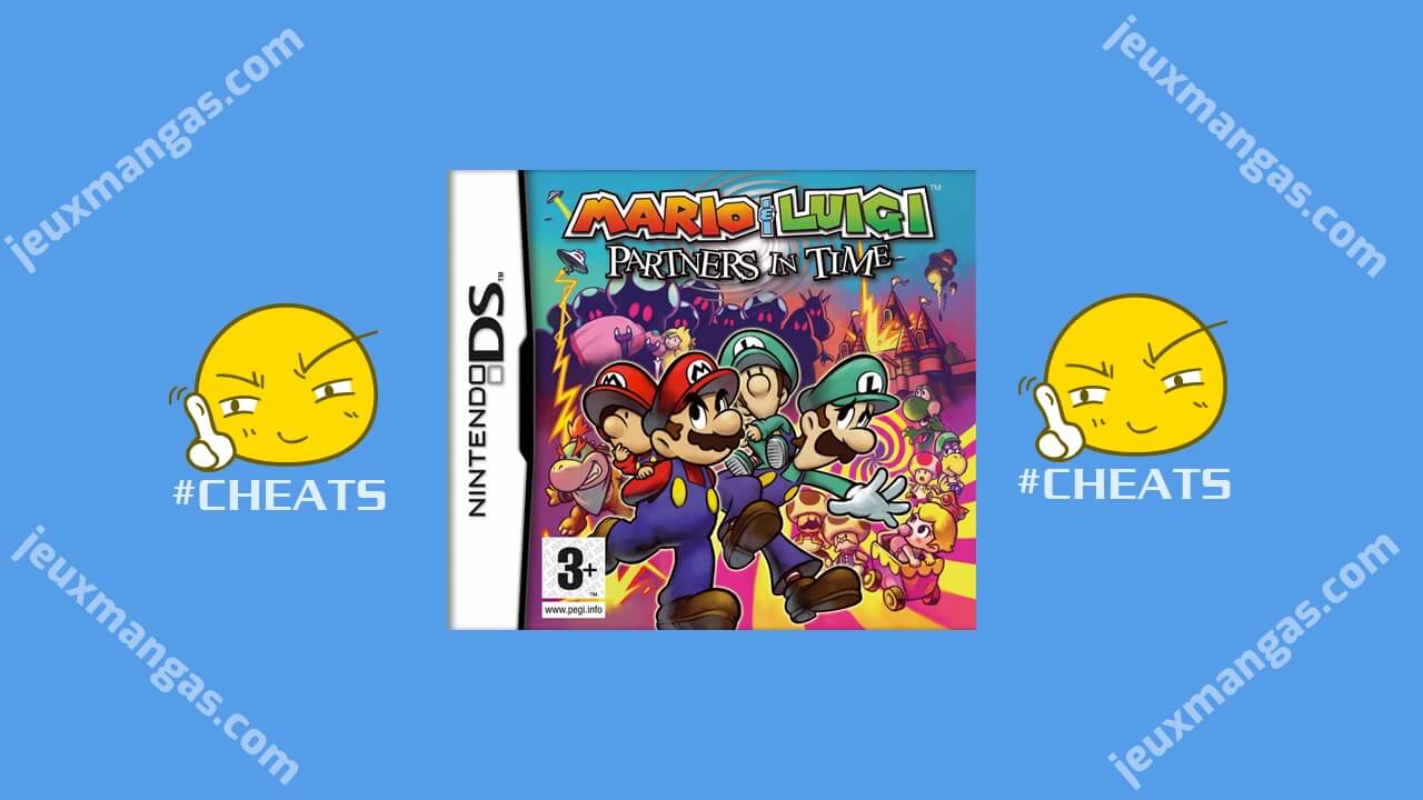 Mario & Luigi : Partners in Time DS code triche