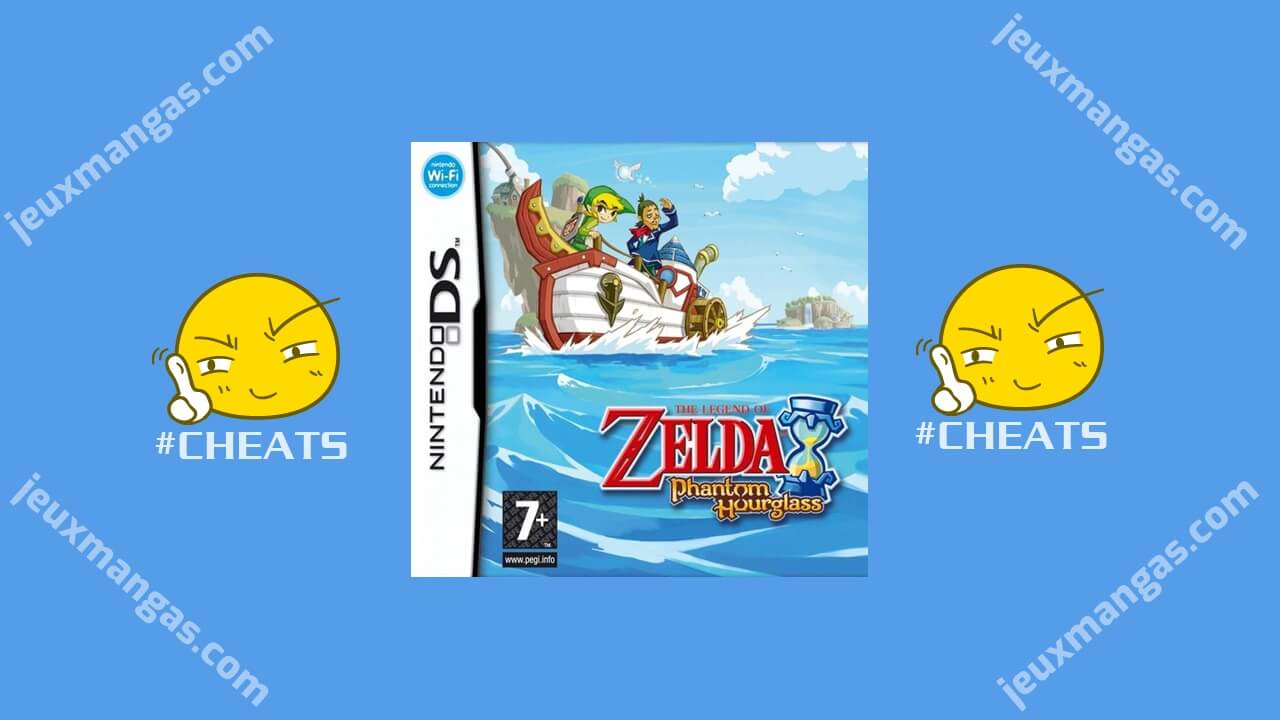 The Legend of Zelda Phantom Hourglass DS code triche