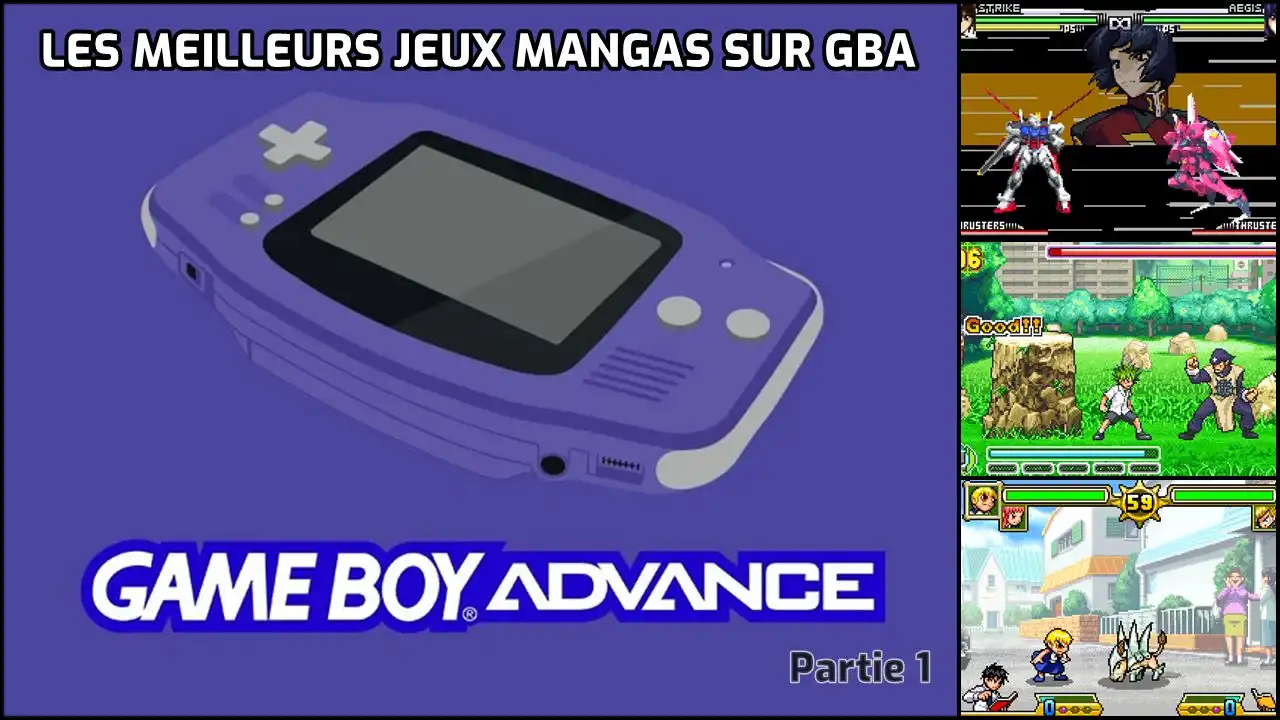Les meilleurs jeux mangas a découvrir sur Gameboy Advance