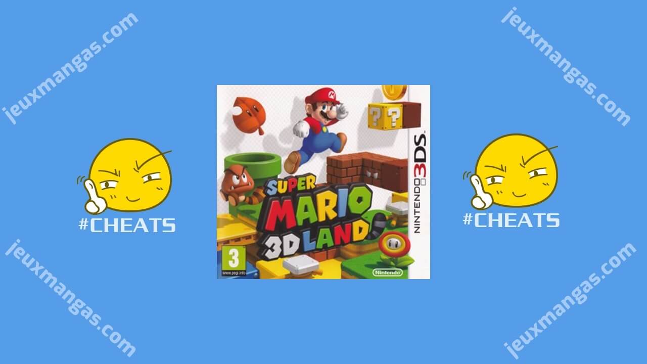 Super Mario 3D Land 3DS code triche