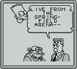 Les Simpson Bart vs the Juggernauts (gb)