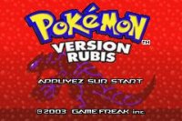 ROM Pokemon Version Rubis France a