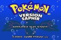 ROM Pokemon Version Saphir France a