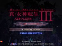 ROM Shin Megami Tensei III&nbsp;: Nocturne Maniax Chronicle Edition