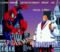 ROM Spiderman Vs Kingpin mega cd megacd
