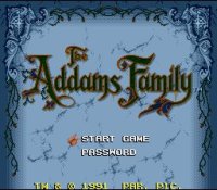 ROM Addams Family, The