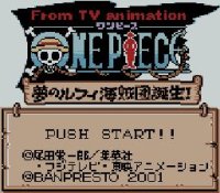 ROM One Piece Yume no Lufy Kaizokudan Tanjou JAPAN GBC