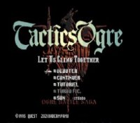 Patch Tactics Ogre Let us Cling Together