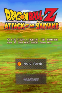Dragon Ball Z Attack of the Saiyans (ds)