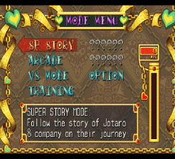 Jojo's Bizarre Adventure (psx)