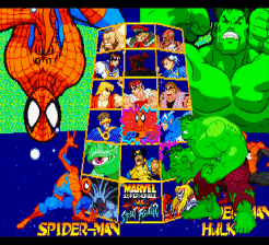 Marvel Super Heroes Vs Street Fighter (psx)