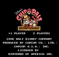 ROM Chip n Dale Rescue Rangers mame arc download