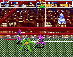 Tortues Ninjas 4 Turtles in time (snes)