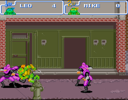Tortues Ninjas 4 Turtles in time (snes)