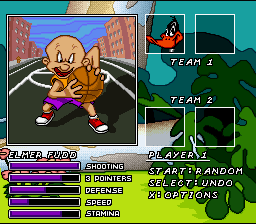Looney Tunes Basketball (snes)
