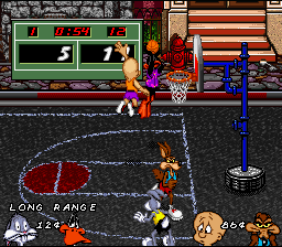 Looney Tunes Basketball (snes)