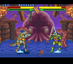 Tortue Ninja Tournament Fighters (snes)