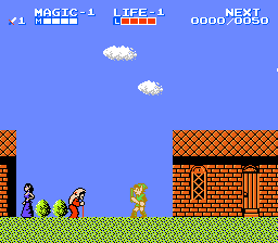 Zelda II : The Adventure of Link (nes)