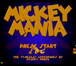 ROM Mickey Mania Mega CD megacd download