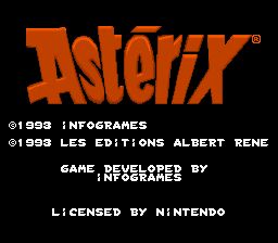 ROM FR Asterix download