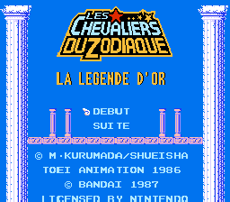 Saint Seiya 1 La legende dOr&nbsp;: La soluce (Partie 3)