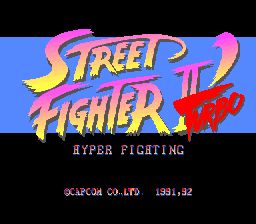 Street Fighter II Turbo Hyper Fighting (snes)&nbsp;: Astuce - Modifier la vitesse du jeu