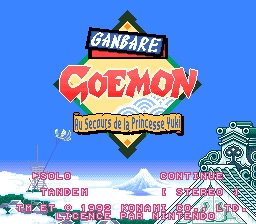 patch Ganbare Goemon Yuki hime Kyuushuutsu emaki