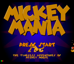 Mickey Mania Aventure (Megacd)