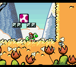 Super Mario World 2 Yoshi Island (snes)