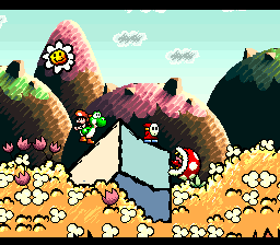 Super Mario World 2 Yoshi Island (snes)