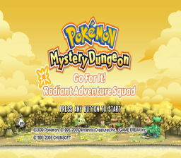 patch Pokemon Donjon Mystère Radiant Squad