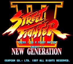 ROM Street Fighter III New Generation cps3 arc download