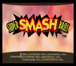 ROM FR Super Smash Bros  download