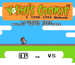 ROM Yoshis Cookie  download