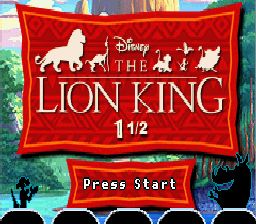 ROM FR Lion King, The download